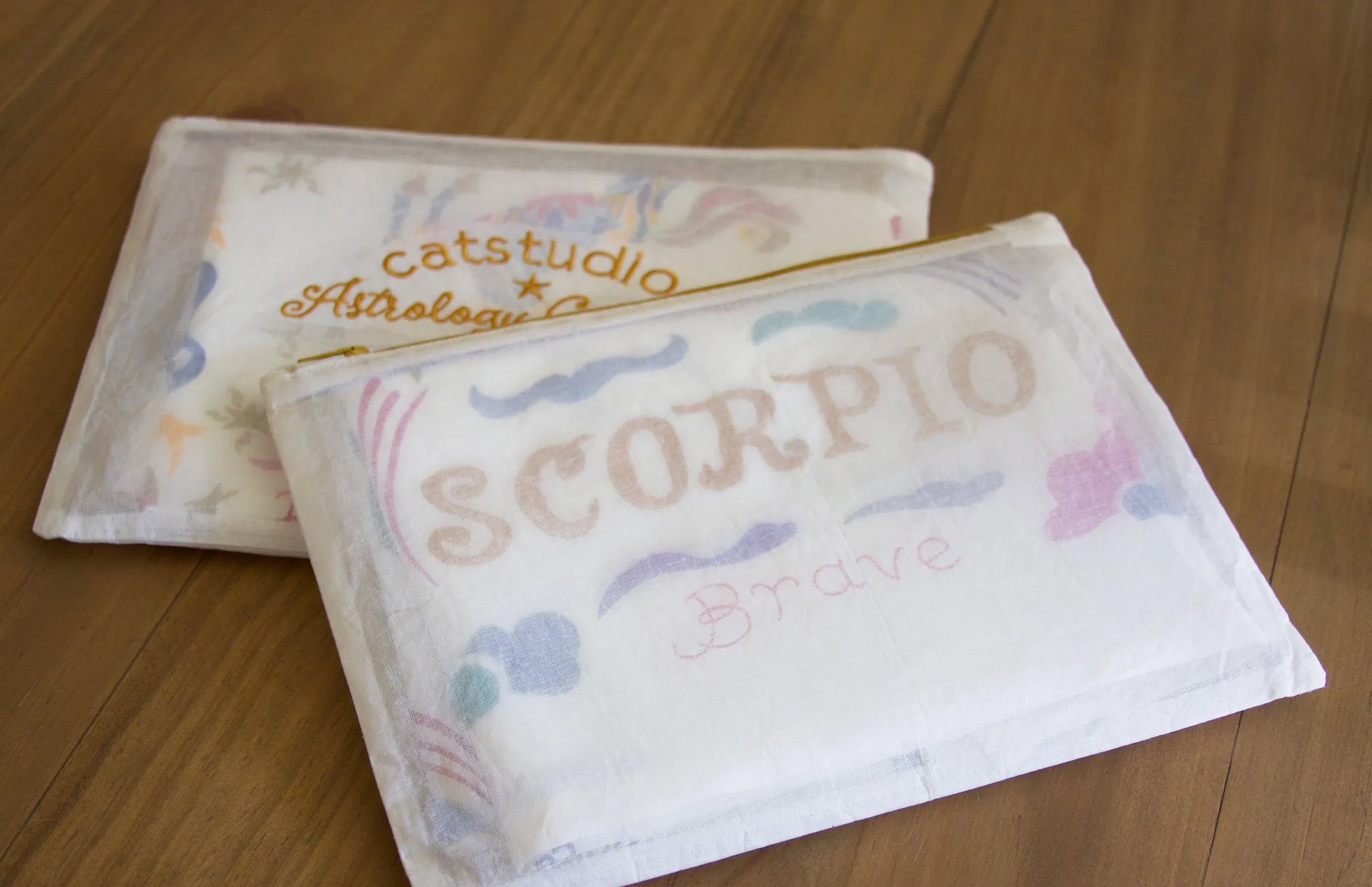 Scorpio Astrology Dish Towel