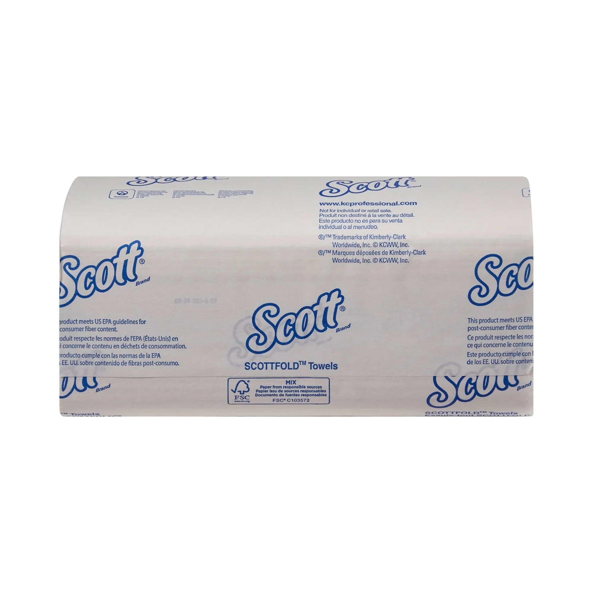 Scott Pro Scottfold Paper Towels Multi-Fold, 9.4 X 12.4 Inch, White