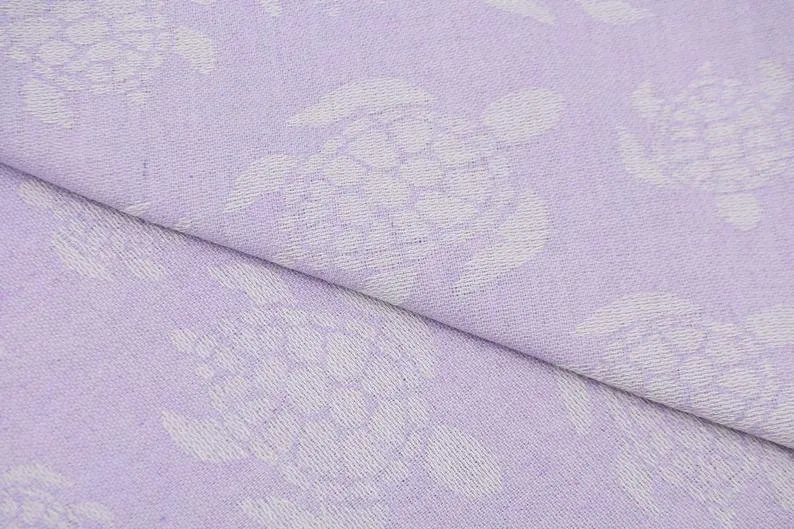 Sea Turtle Purple 100% Cotton Towel