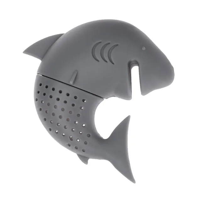 Shark Shaped Silicone Tea Strainer