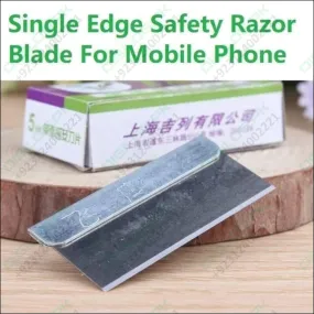 Single Edge Safety Razor Blade For Mobile Phone Repairing Opening Frame Cutting Polarizer Film Remover Tool