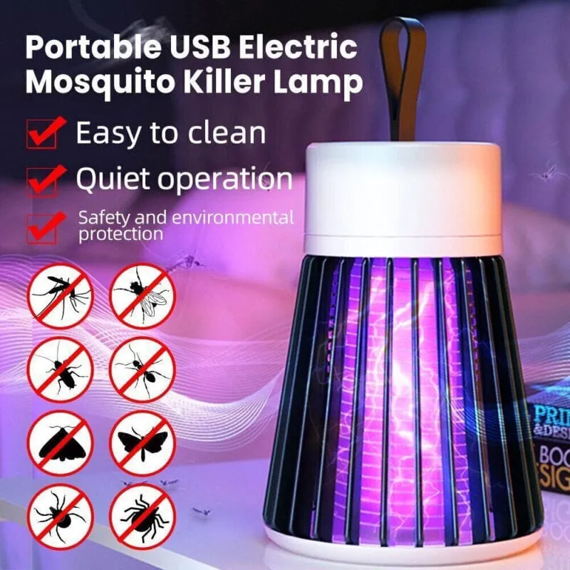 SMAXPro™ Rechargeable LED Mosquito Killer: Electric Bug Zapper Lamp