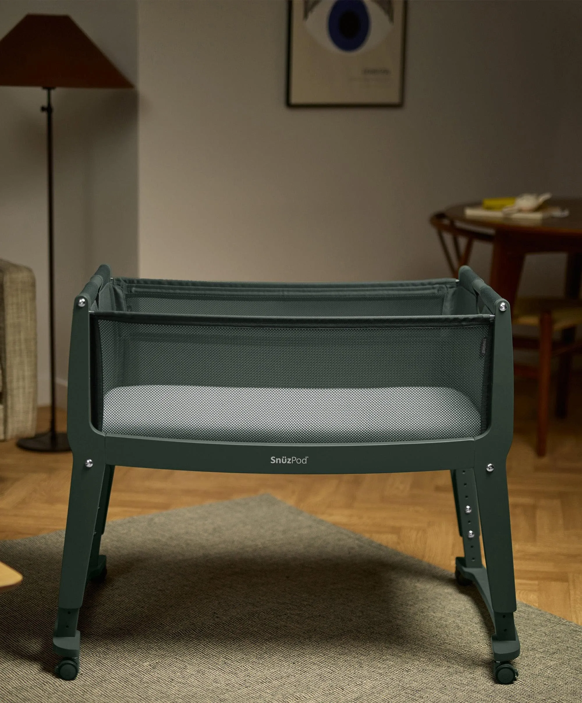 SnuzPod Studio Bedside Crib - Berlin