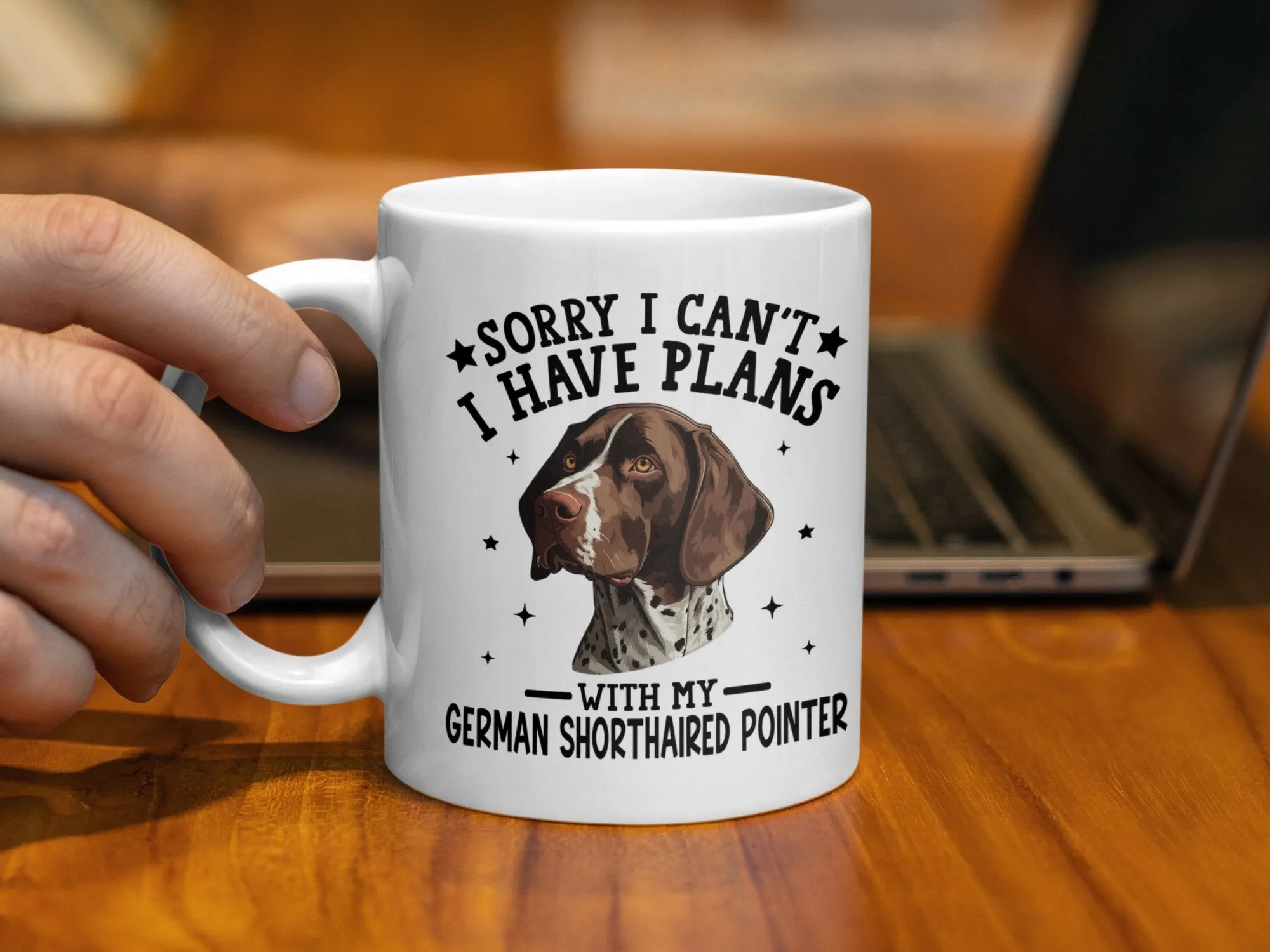 Sorry I Can't I Have Plans With My Pointer Mug