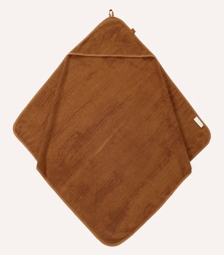 Susukoshi - Baby Hooded Towel - Sweet Maple