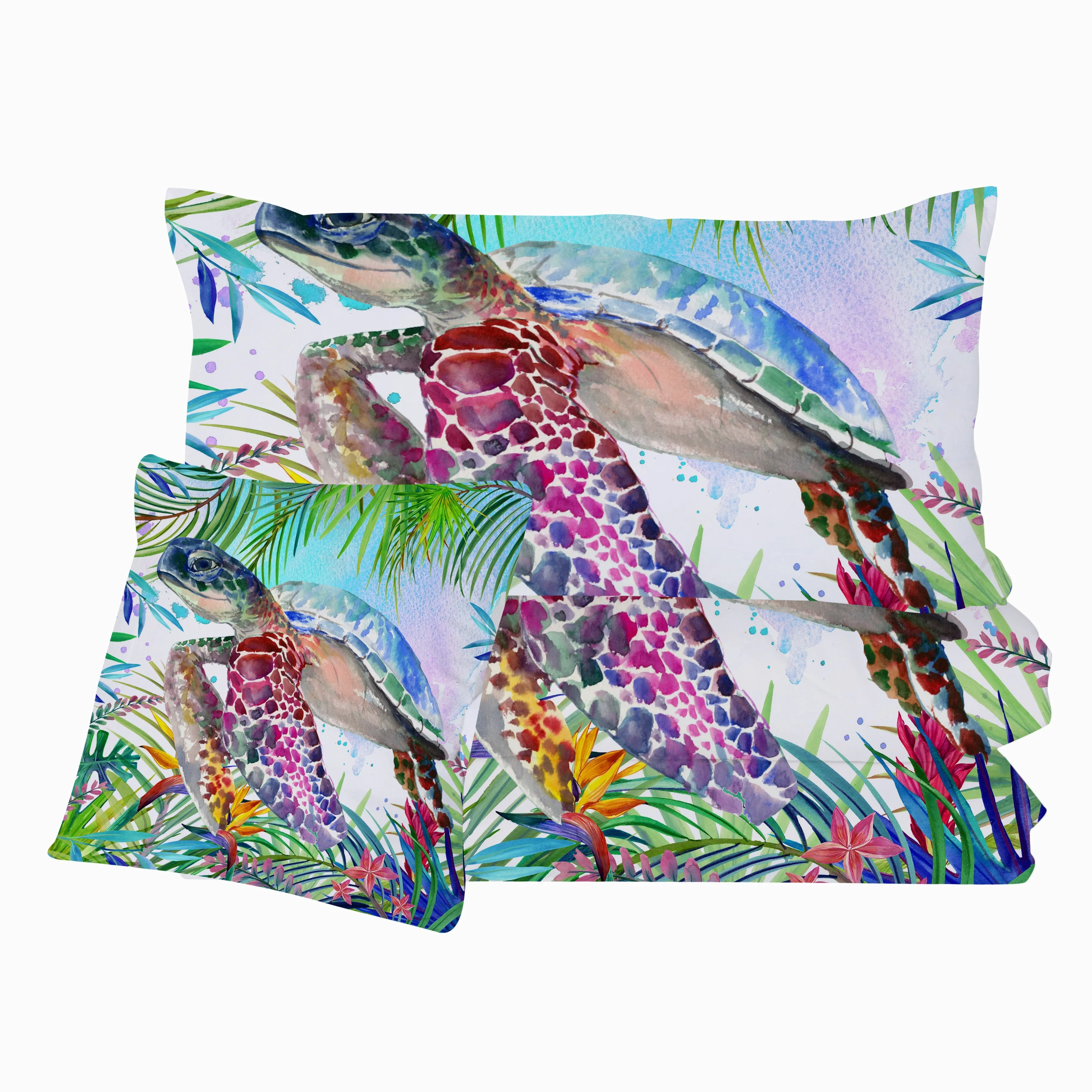 The Tropical Sea Turtle Quilt Set