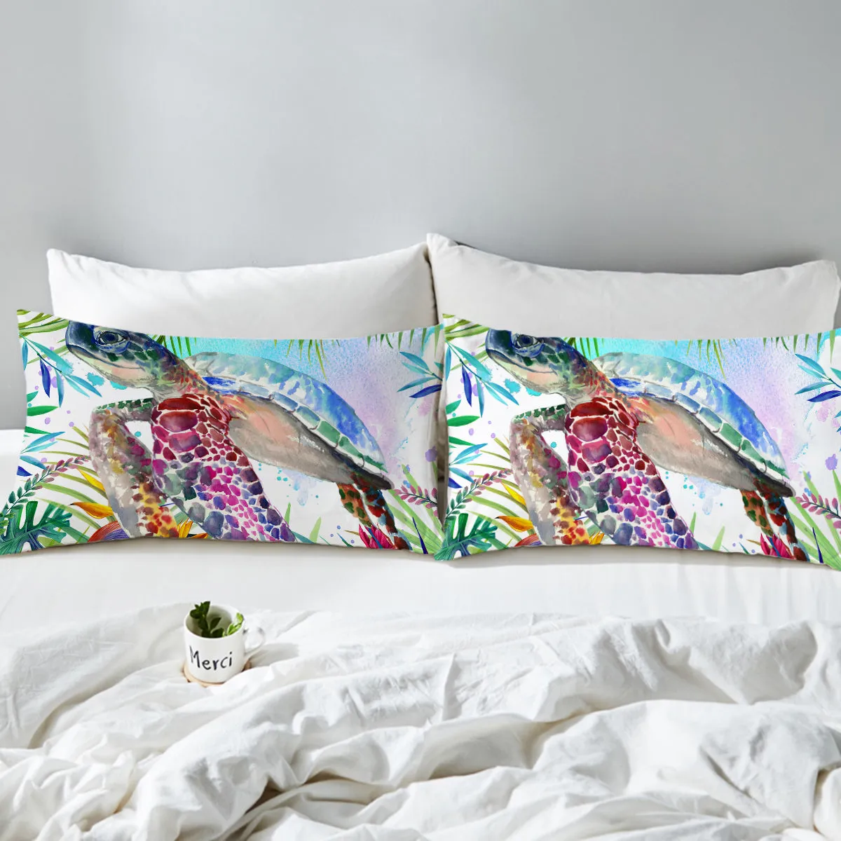 The Tropical Sea Turtle Quilt Set