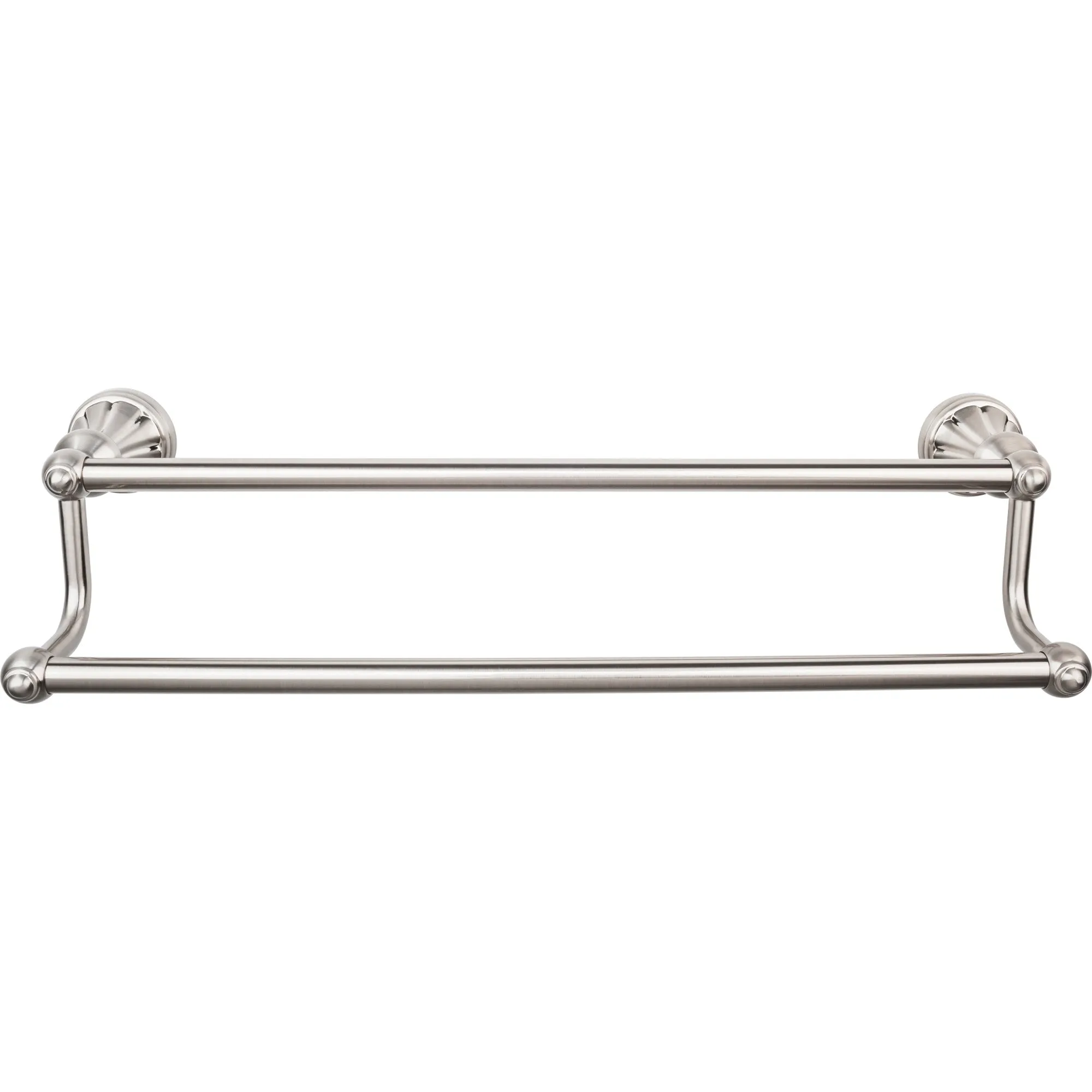 Top Knobs HUD7 Hudson Bath Towel Bar 18 Inch Double