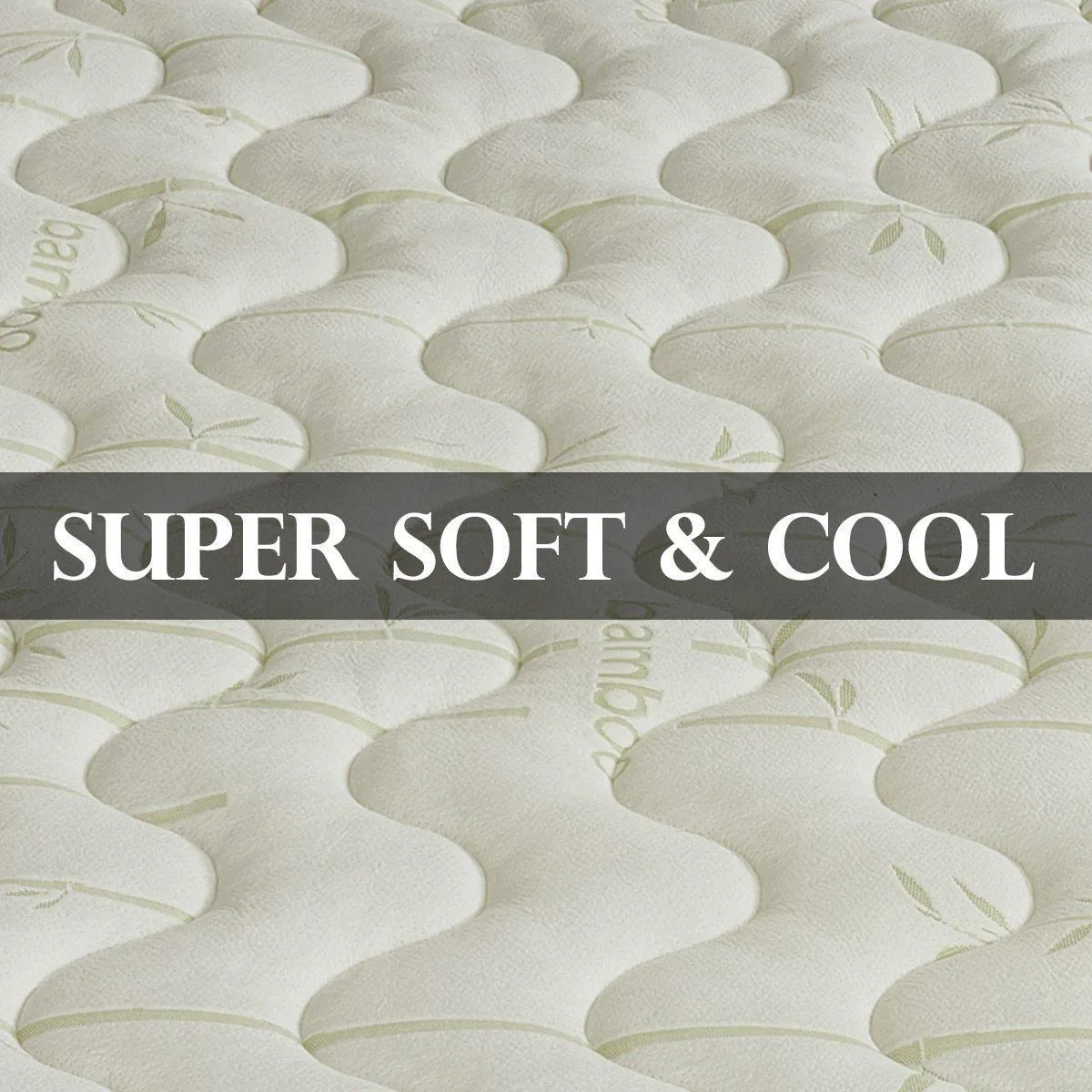 Top Split King ( Flex King ) Waterproof Bamboo Jacquard Mattress Pad