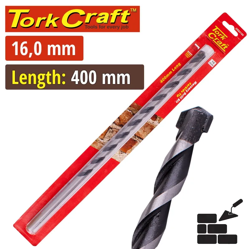 Tork Craft Masonry DRill Bit 16 X 400mm DR83160