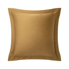 Triomphe Bronze Euro Shams Bedding by Yves Delorme