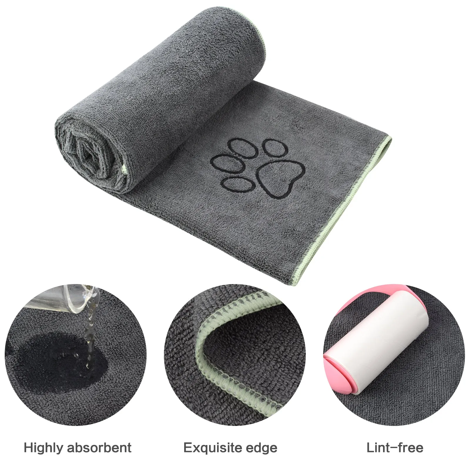 Ultra Absorbent Microfiber Pet Towel