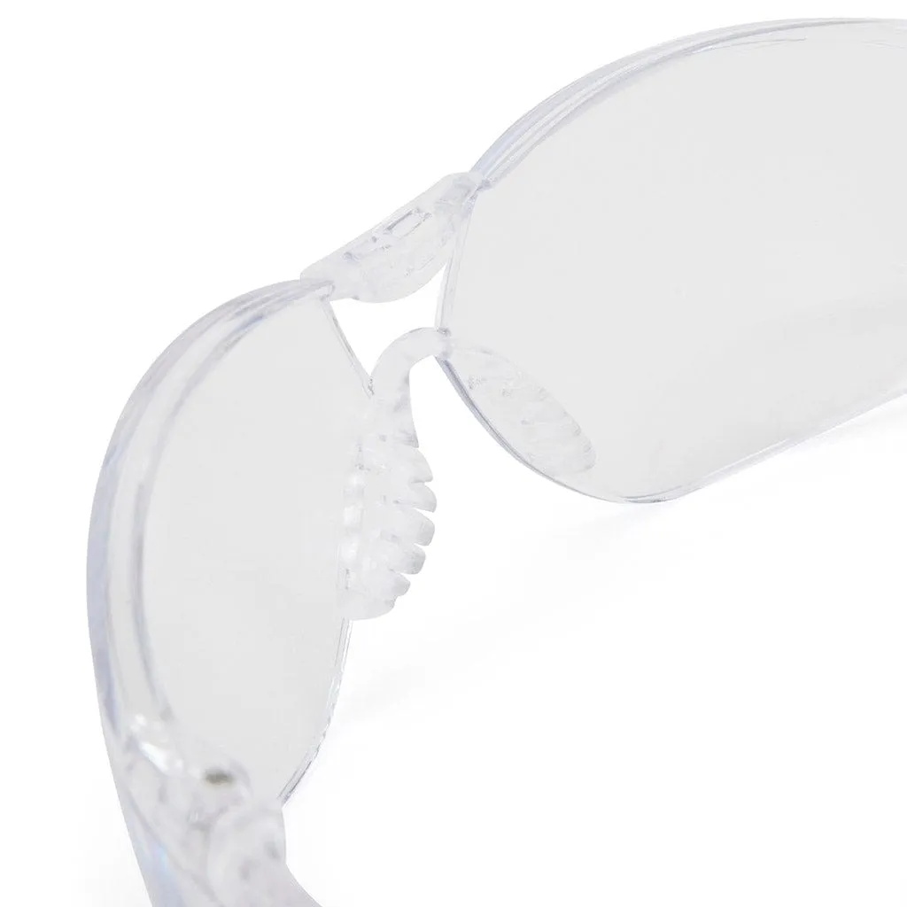 Univet 513 Lightweight Anti Fog Safety Glasses Clear Lens