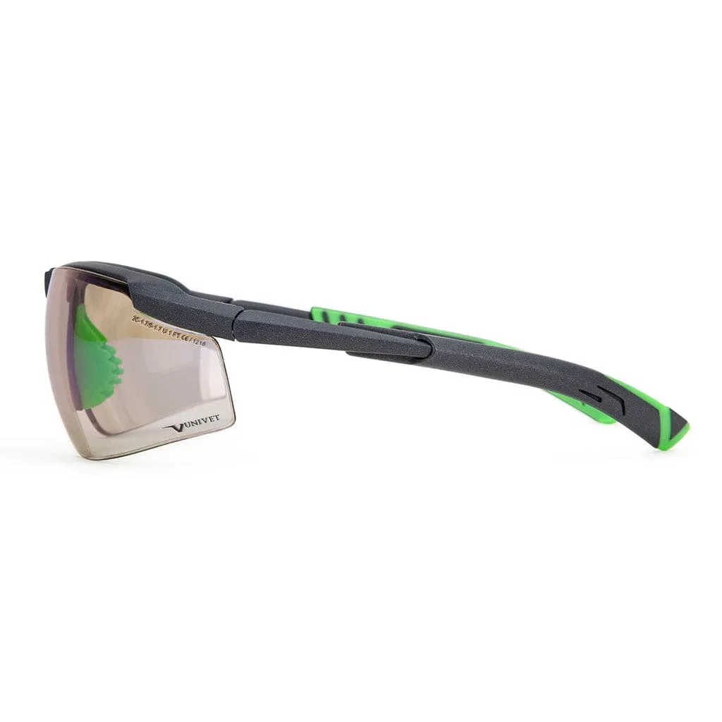 Univet 5X8 Safety Glasses Anti-Glare Lens