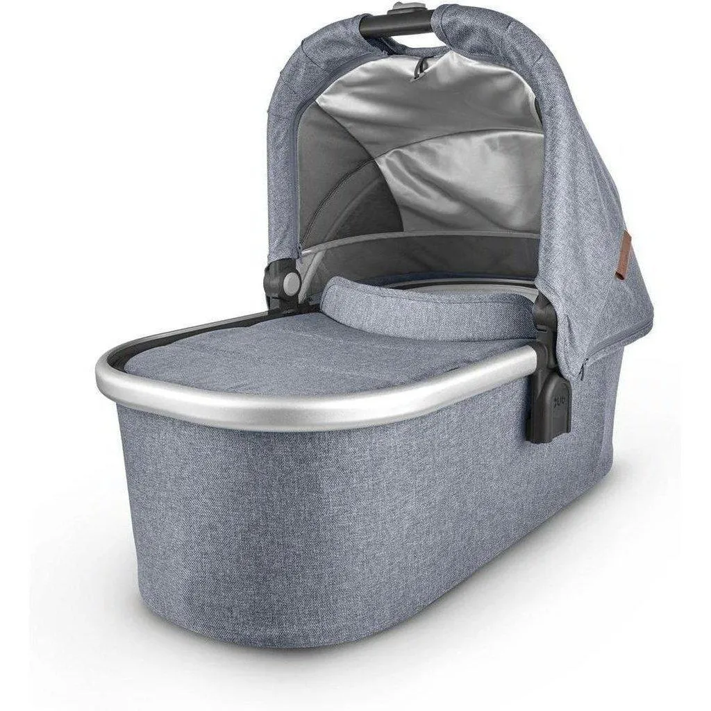 UPPAbaby Bassinet - Gregory - Blue Mélange | Carbon Frame