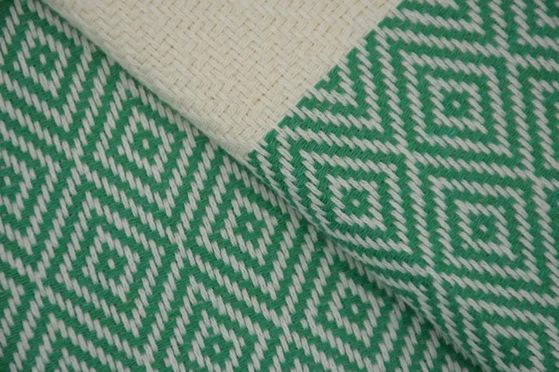 VENICE GREEN TURKISH TOWEL