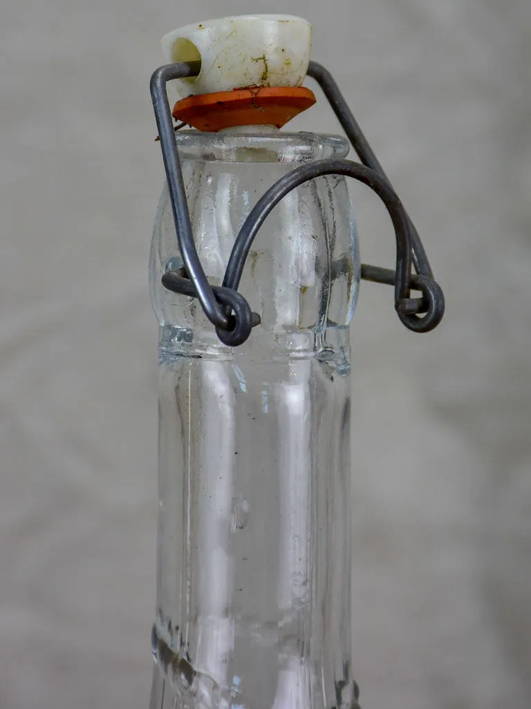 Vintage French bistro carafe, 'Le vin du Potron'