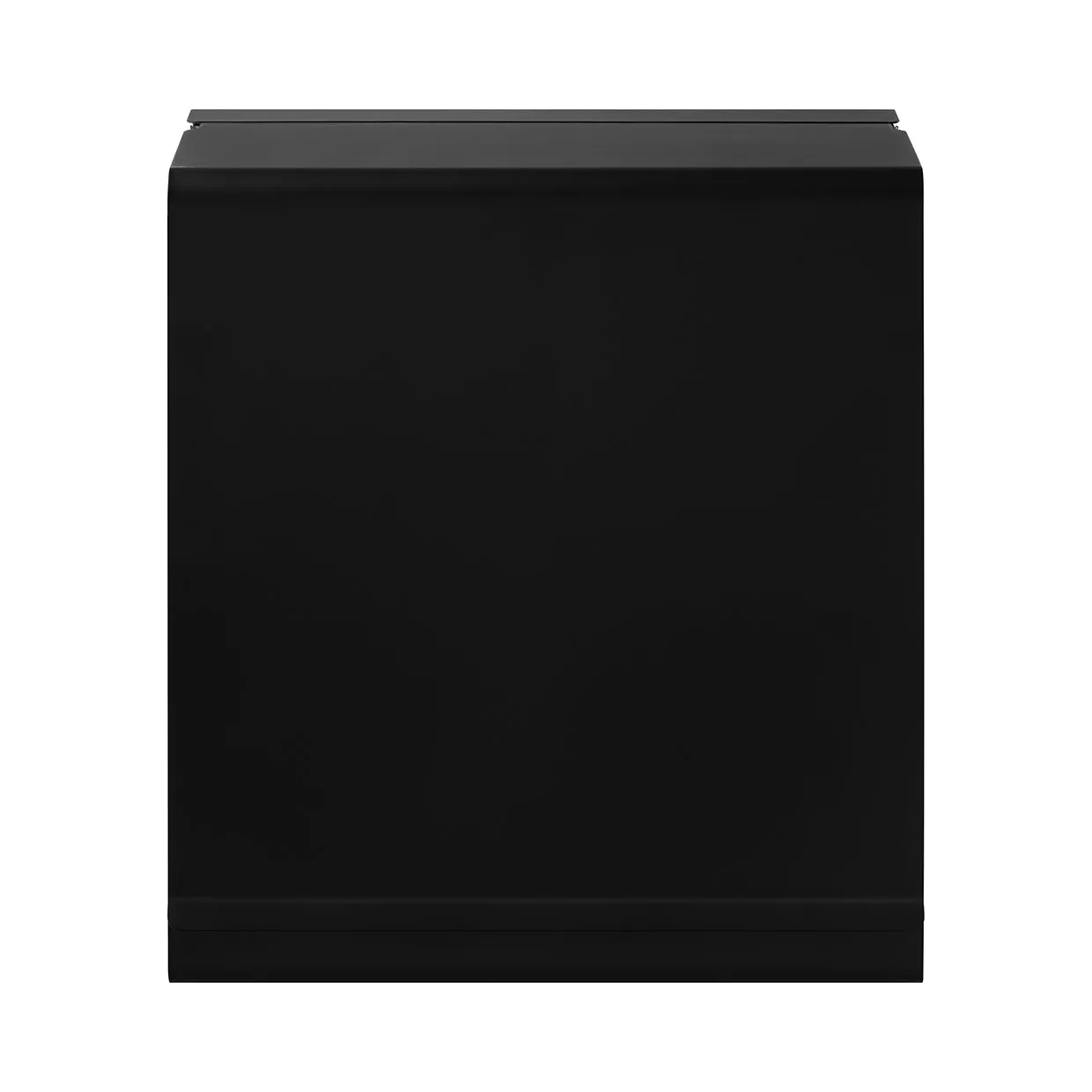 Wall Mounted Paper Towel Dispenser for C-Fold Towels - Black