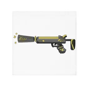 Yellow Gun Face Towel