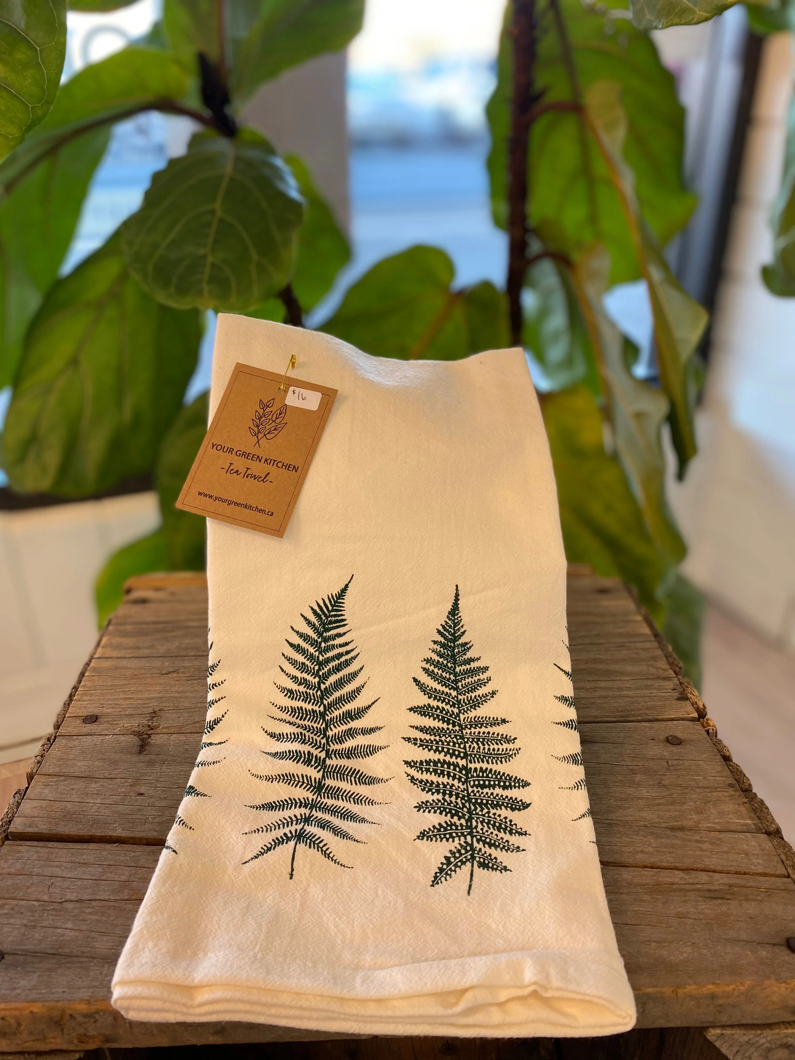 YGK - Fern Tea Towel